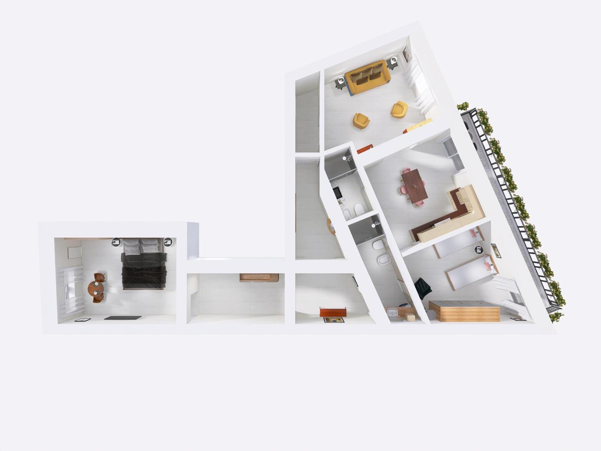 The Best Rent - Two-Bedroom Apartment Near Fori Imperiali ローマ エクステリア 写真